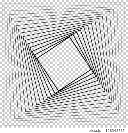 Square frame blend swirl line gradient. Technology elements Square frame blend swirl line gradient. Technology elements 128348785