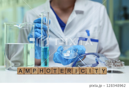 Exploring the concept of Amphotericity in Chemistry using various Laboratory Equipment and tools Exploring the concept of Amphotericity in Chemistry using various Laboratory Equipment and tools 128348962
