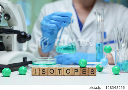 Conducting Laboratory Research on Various Isotopes Utilizing Modern Equipment and Glassware 128348966