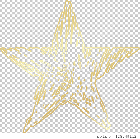 Golden stars icon drawing style 128349112