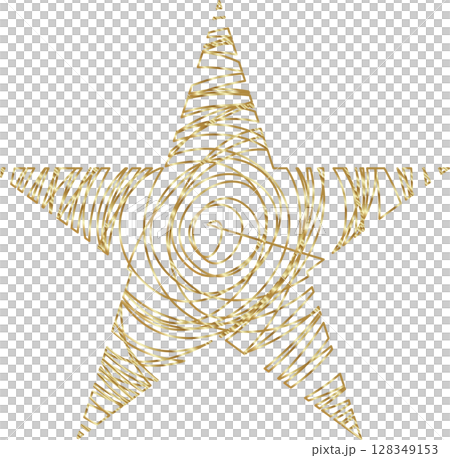 Golden stars icon drawing style Golden stars icon drawing style 128349153