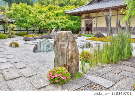 圓光寺の奔龍庭 128349701