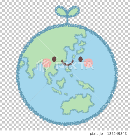 雙葉與微笑的地球 128349848