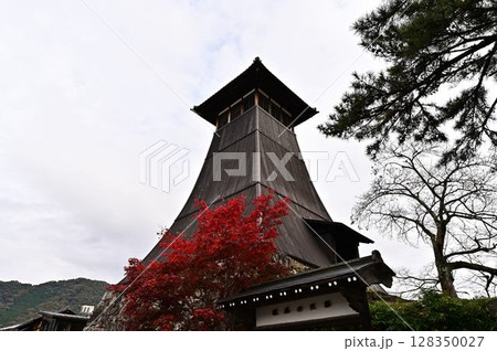 出石城下町の紅葉 出石城下町の紅葉 128350027