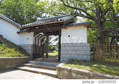 亀城公園（土浦城跡）の霞門【茨城県土浦市】 128350535