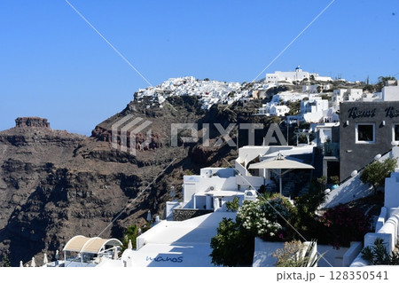 サントリーニ島の風景 サントリーニ島の風景 128350541