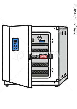 インキュベーターのイラスト インキュベーターのイラスト 128350997
