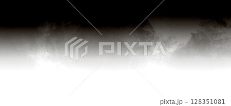 抽象的　水墨画　背景素材 128351081