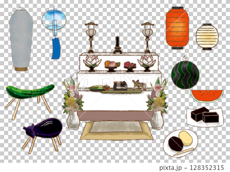 盂蘭盆插圖集 128352315