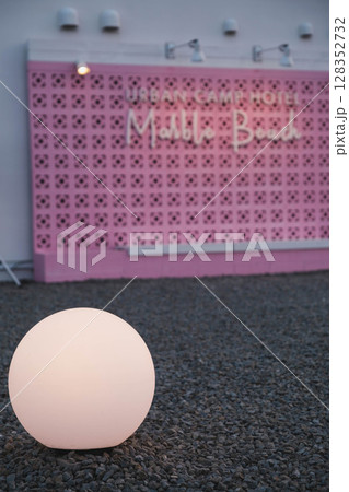 [泉南マーブルビーチ]リゾート風な風景 128352732