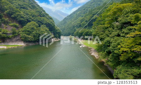 丹沢湖 倉玄川方面 神奈川県 丹沢湖 倉玄川方面 神奈川県 128353513