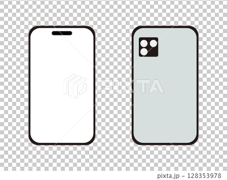 一組智慧型手機圖示插圖 一組智慧型手機圖示插圖 128353978