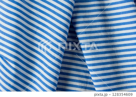Macro Texture of Pure Cotton Fabric 128354609