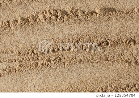 Natural Flaxseed Flour Texture. Healthy Background with Text Area. Natural Flaxseed Flour Texture. Healthy Background with Text Area. 128354704