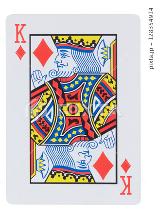 card gambling on white game luck. king diamonds 128354914