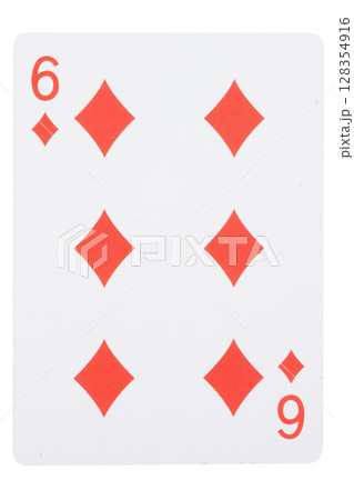 card gambling on white game luck six diamonds 128354916