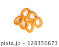Bagels isolated in white background. 128356673