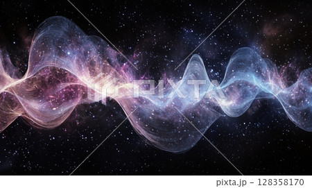 宇宙を貫く音波のような多次元エネルギー 128358170