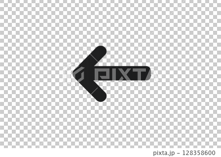 透明背景標誌 僅箭頭指示標誌 可用於指示方向、引導和顯示進度的材料 128358600