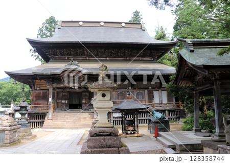 円蔵寺 本堂 歴史的建造物 会津柳津 福島県 円蔵寺 本堂 歴史的建造物 会津柳津 福島県 128358744