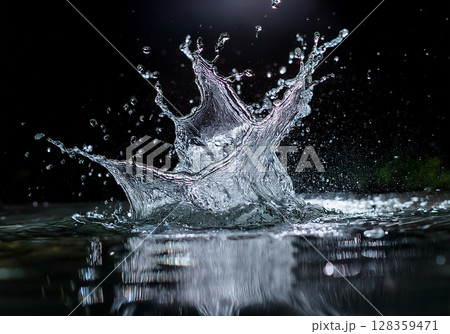 Splashing Water 128359471