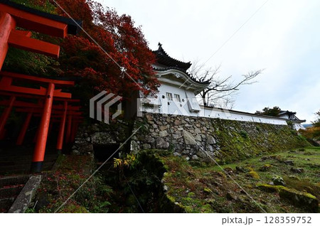 出石城の紅葉 出石城の紅葉 128359752