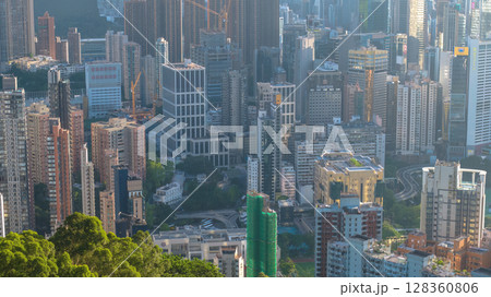 June 24 2025 Causeway Bay Busy Shopping District Urban Cityscape Hong Kong June 24 2025 Causeway Bay Busy Shopping District Urban Cityscape Hong Kong 128360806