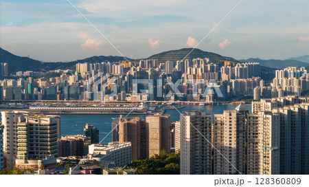 June 24 2025 Tai Hang Urban Neighborhood Residential Hillside View Hong Kong June 24 2025 Tai Hang Urban Neighborhood Residential Hillside View Hong Kong 128360809