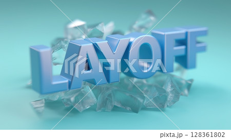 Layoff employee and unemployment concept,...のイラスト素材 [128361802] - PIXTA