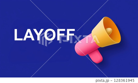 Layoff employee and unemployment concept,...のイラスト素材 [128361945] - PIXTA