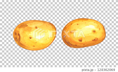 お芋の水彩イラスト お芋の水彩イラスト 128362069