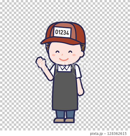 Fishmonger / Diagonal / Male 17 Fishmonger / Diagonal / Male 17 128362615