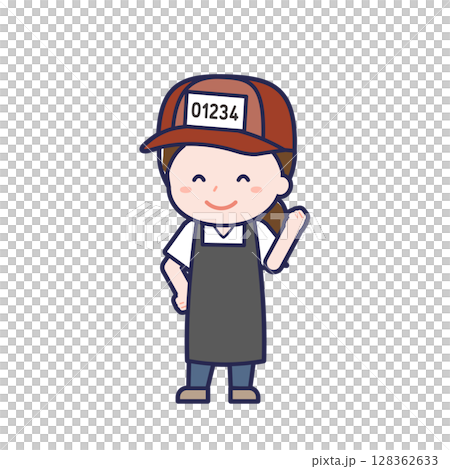 魚販/對角線/女性 04 128362633