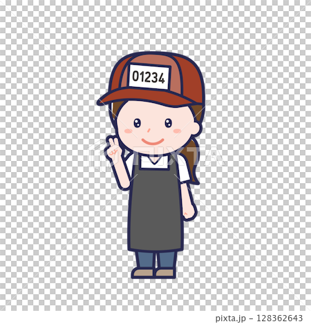 Fishmonger / Diagonal / Female 14 Fishmonger / Diagonal / Female 14 128362643