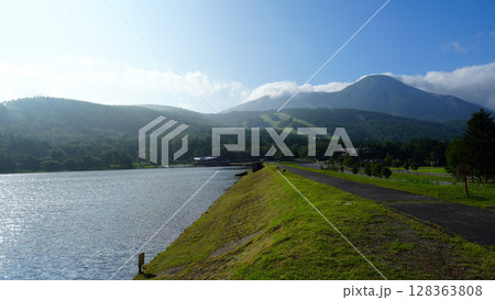 女神湖　遊歩道 128363808