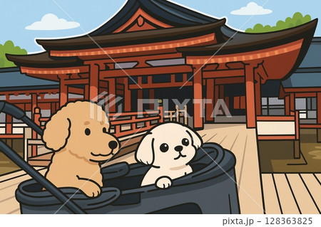 厳島神社 128363825