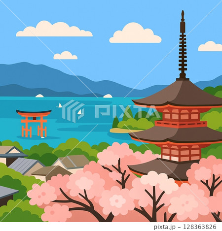 厳島神社 128363826