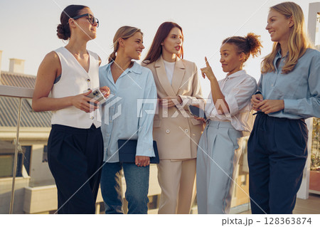 Empowered Women Engaging Together in Meaningful and Thoughtful Conversations Outdoors Empowered Women Engaging Together in Meaningful and Thoughtful Conversations Outdoors 128363874