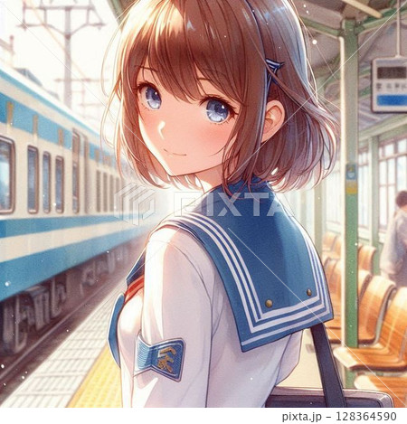 街角の美少女、街角スナップ、偶然見かけた絶世の美少女 街角の美少女、街角スナップ、偶然見かけた絶世の美少女 128364590