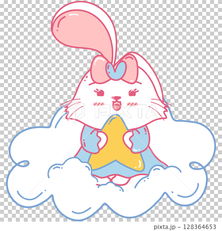 bunny in the sky bunny in the sky 128364653