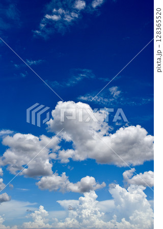 空　青空　背景素材　 128365520