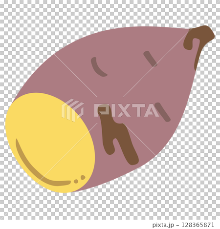 Sweet potato dripping with honey Sweet potato dripping with honey 128365871