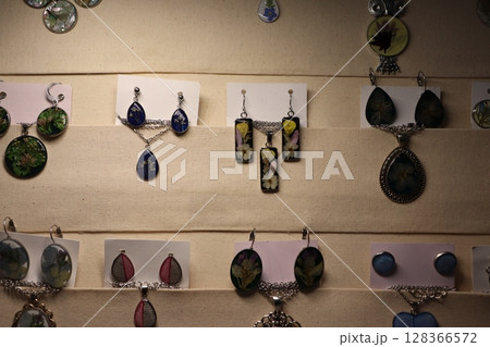 A Stunning Collection of Intricately Designed Jewelry Pieces Creatively Displayed for All 128366572