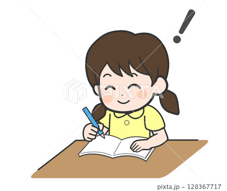 学習する子ども:思考とひらめき 学習する子ども:思考とひらめき 128367717