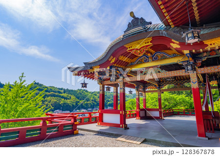 (佐賀県)祐徳稲荷神社 御本殿舞台 (佐賀県)祐徳稲荷神社 御本殿舞台 128367878