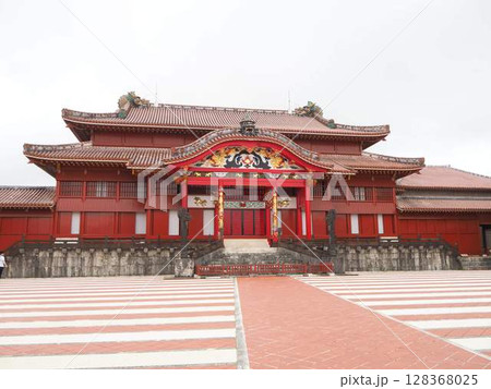 沖縄、首里城 沖縄、首里城 128368025