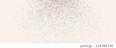Coffee dust and cocoa powder texture. Scattered granules background Coffee dust and cocoa powder texture. Scattered granules background 128368140