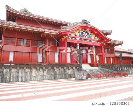 沖縄、首里城 128368302