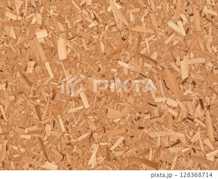 ざらざらナチュラルなベージュ色のコルク素材。使いやすい背景素材 128368714