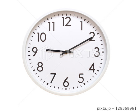 Wall clock showing 09:10 or 21:10. minimalist analog wall clock. suitable for time concept, deadline, schedule, or time zone visuals. Wall clock showing 09:10 or 21:10. minimalist analog wall clock. suitable for time concept, deadline, schedule, or time zone visuals. 128369961